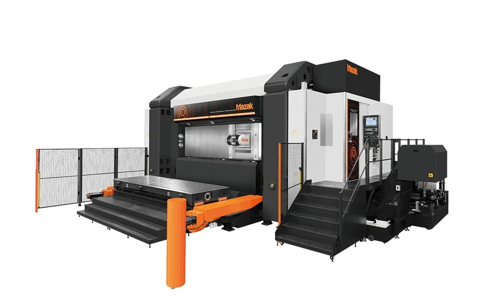 Centre d'usinage horizontal à commande simultanée 5 axes